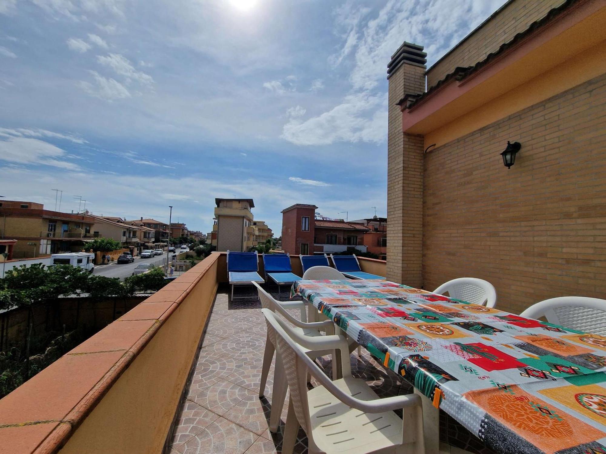 Vista Mare House Apartment Fiumicino Luaran gambar
